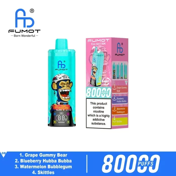 Fumot Eco 4in1 80K Puff Disposable Vape - Image 2