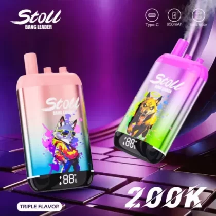 BANG LEADER Stoll 200000 200K Puffs 3-in-1 Disposable Vape