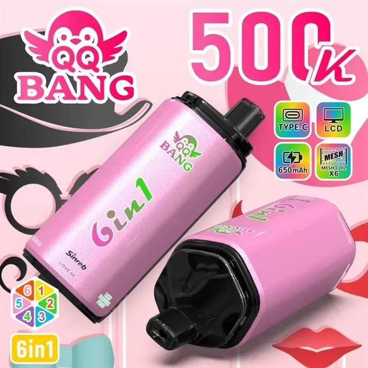 QQ Bang 500K Puffs 6-in-1 Disposable Vape
