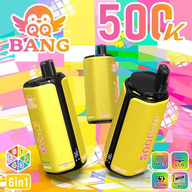 QQ Bang 500K Puffs 6-in-1 Disposable Vape - Image 2