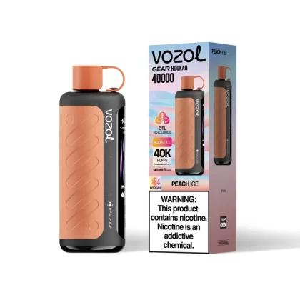 VOZOL Gear Hookah 40000 Disposable Vape – 40,000 Puffs Hookah Style Vape
