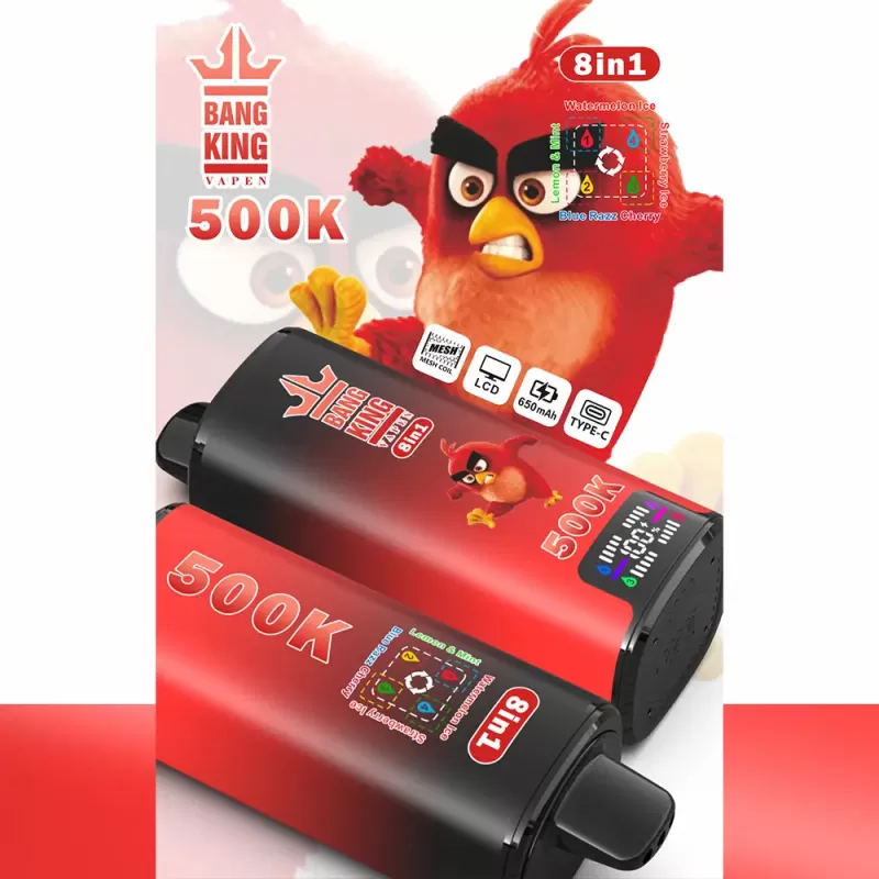 Bang King 500K Puffs 8-in-1 Disposable Vape - Image 2