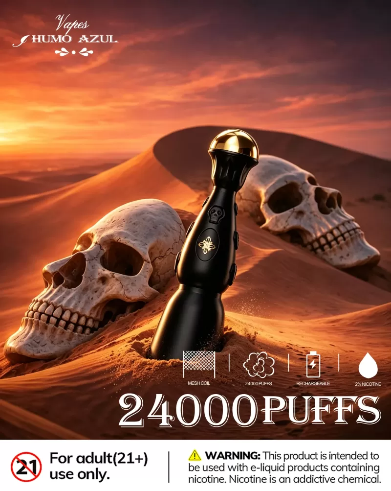 HUMO AZUL Dark Night Edition 24000 Puffs Vape