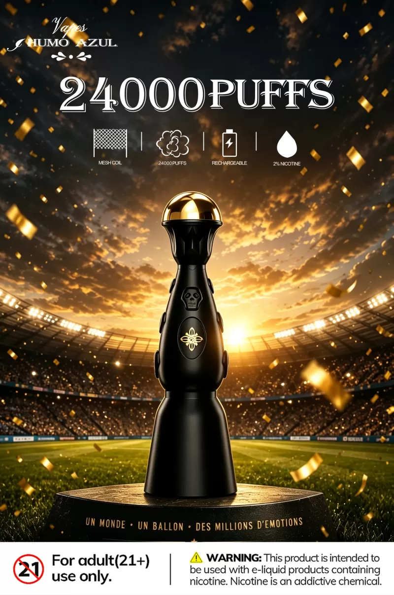 HUMO AZUL Dark Night Edition 24000 Puffs Vape - Image 3