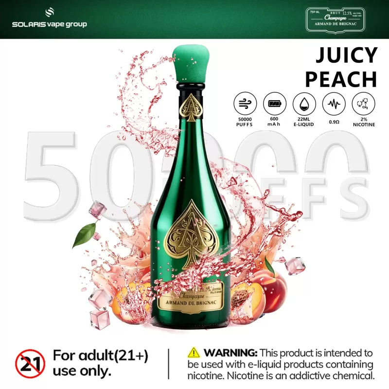 Solaris Champagne 50K 50000 Puffs Disposable Vape - Image 2