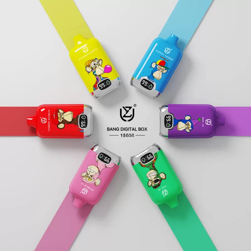 UZY Bang Digital 15000 Puffs LED Display Disposable Vape - Image 3