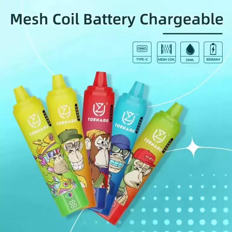 UZY Tornado 20000 Puffs Original LED Display Edition Disposable Vape - Image 3