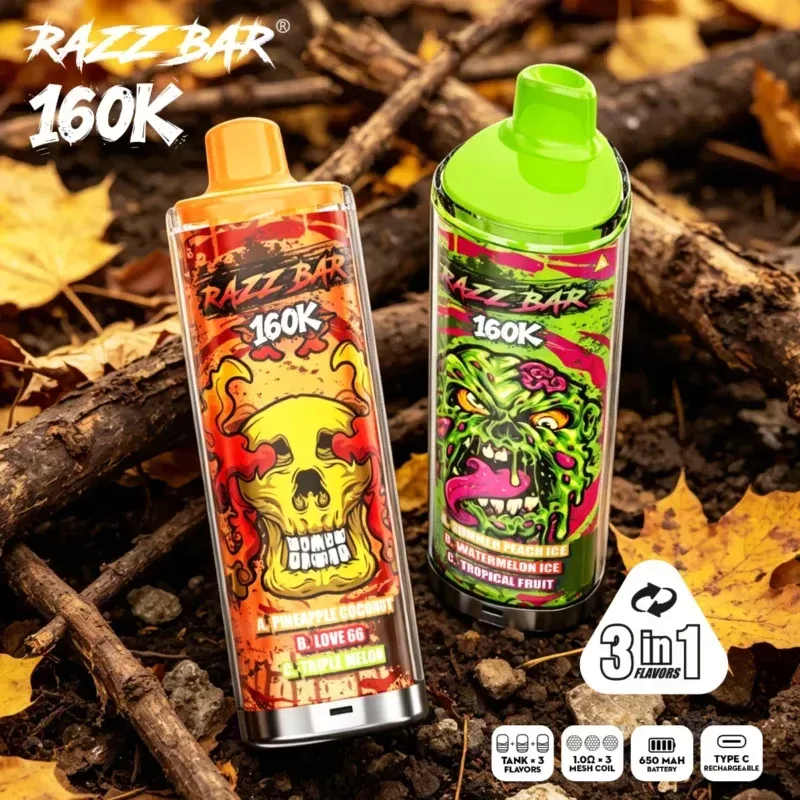 New model Razz Bar 160000 160K Puffs Disposable Vape