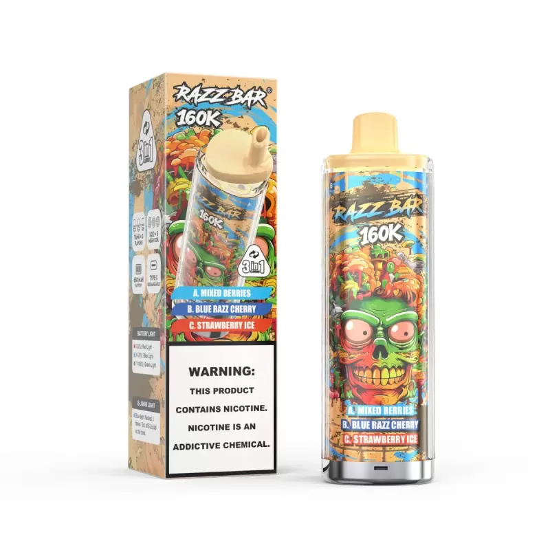 New model Razz Bar 160000 160K Puffs Disposable Vape - Image 2