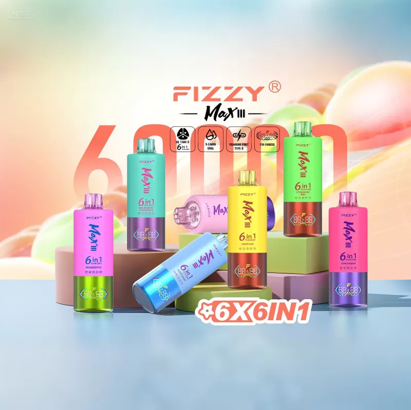 Fizzy Max III 60000 60K Puffs Disposable Vape - Image 2
