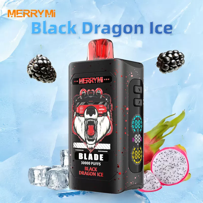 Merry Mi Blade 30K Puffs Rechargeable Disposable Vape - Image 3