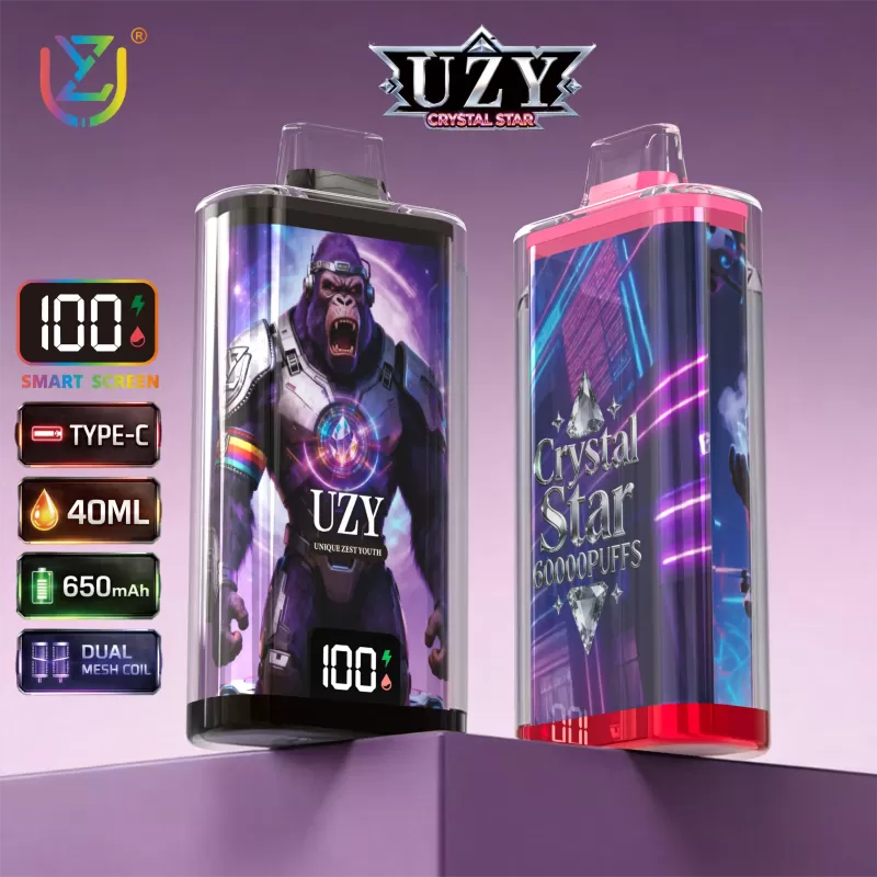 UZY Crystal Star 60000 60k Puffs Disposable Vape