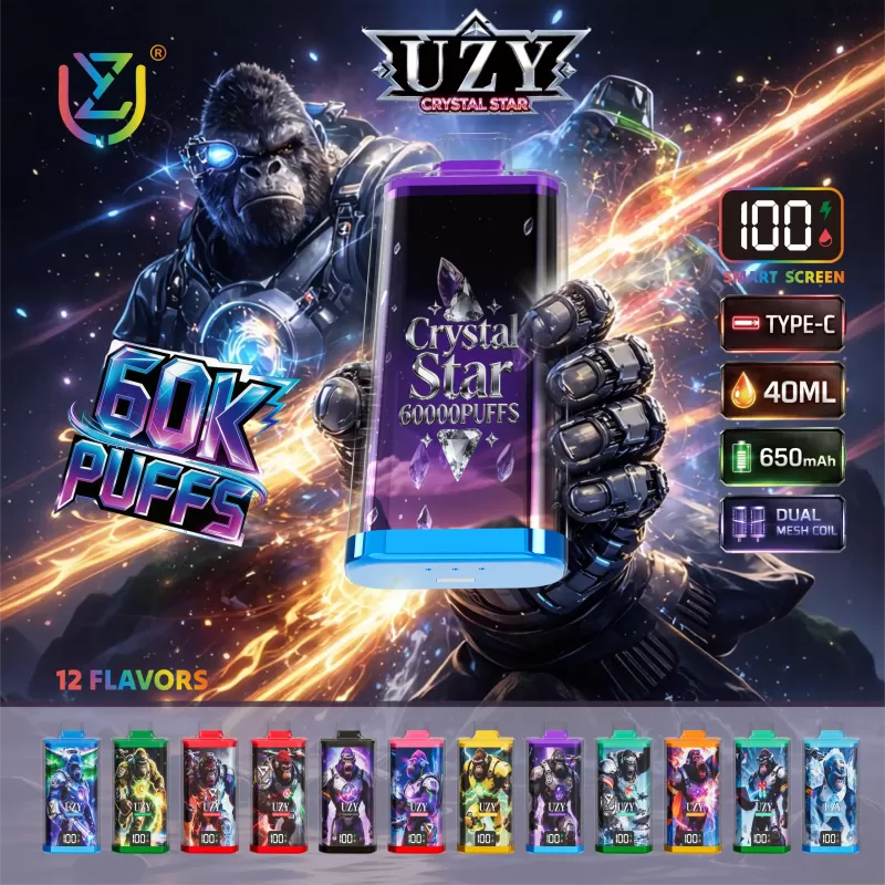 UZY Crystal Star 60000 60k Puffs Disposable Vape - Image 2