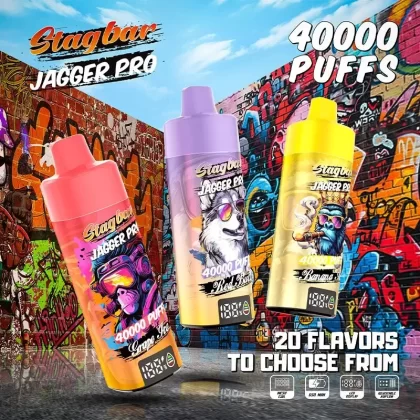 Stagbar Jagger Pro 40000 – High-Performance Rechargeable Disposable Vape