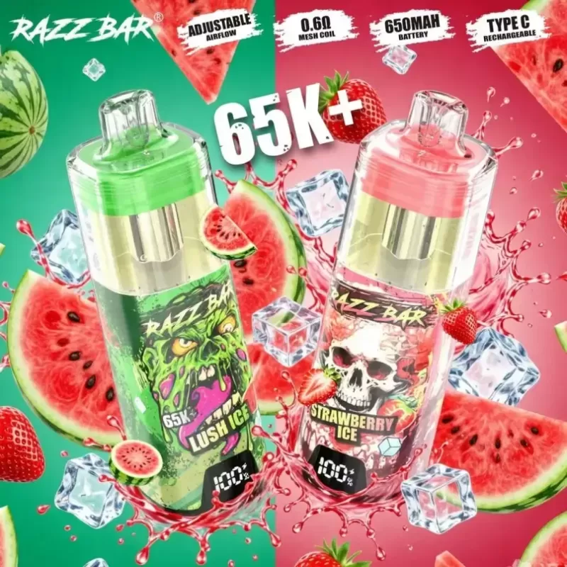 Razz Bar 65K+ Puffs Disposable Vape