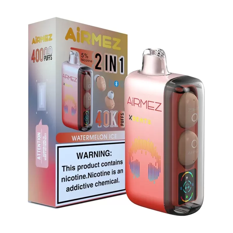 AiRMEZ Xbeats 40K Disposable Vape with TWS Earbuds - Image 2