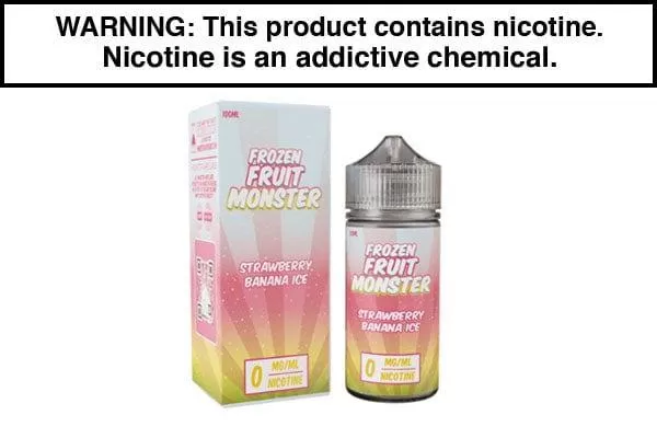 STRAWBERRY BANANA ICE BY FROZEN FRUIT MONSTER 100ML