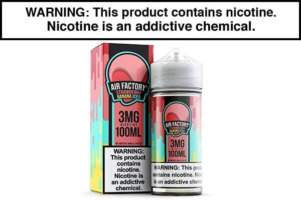 STRAWBERRY BANANA ICED BY AIR FACTORY 100ML