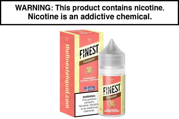 STRAWBERRY BANANA CUSTARD BY FINEST SALT 30ML