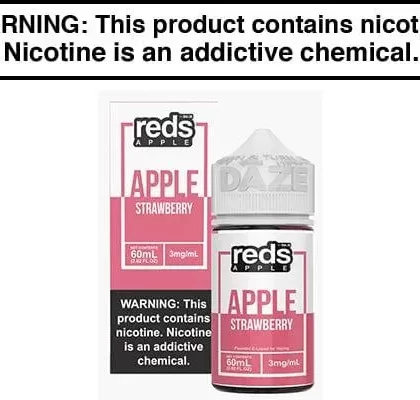 STRAWBERRY APPLE BY REDS E JUICE 60ML/100ML