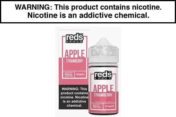 STRAWBERRY APPLE BY REDS E JUICE 60ML/100ML