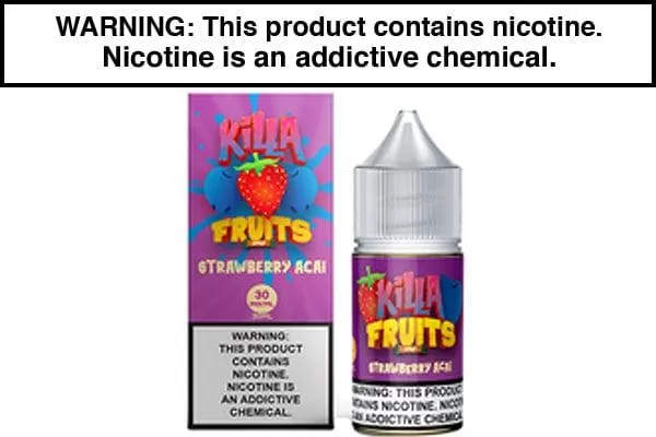 STRAWBERRY ACAI BY KILLA FRUITS SALT 30ML