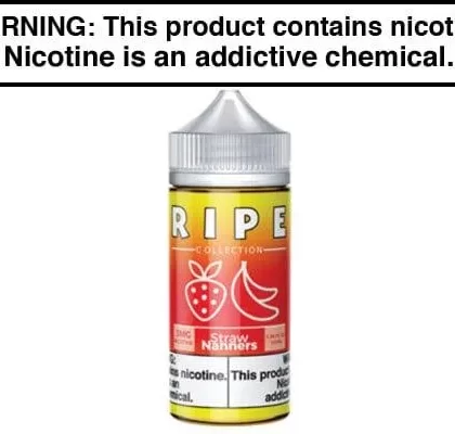 STRAW NANNERS BY VAPE 100 RIPE 100ML