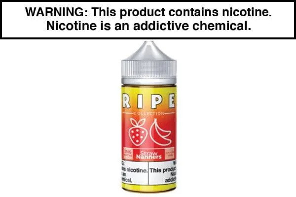 STRAW NANNERS BY VAPE 100 RIPE 100ML