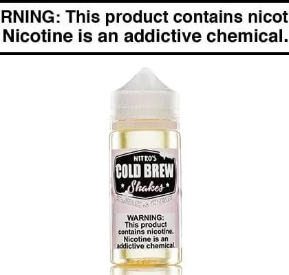 STARWBERI & CREAM BY NITRO’S COLD BREW 100ML