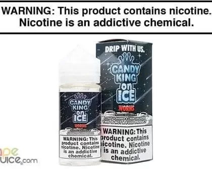 SOUR WORMS ON ICE BY DRIP MORE 100ML