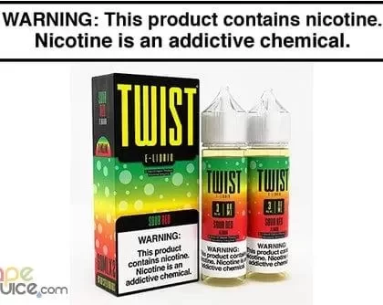 SOUR RED BY TWIST E LIQUID 120ML