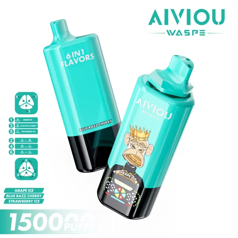 WASPE 150K 6-in-1 Disposable Vape Device - Image 3
