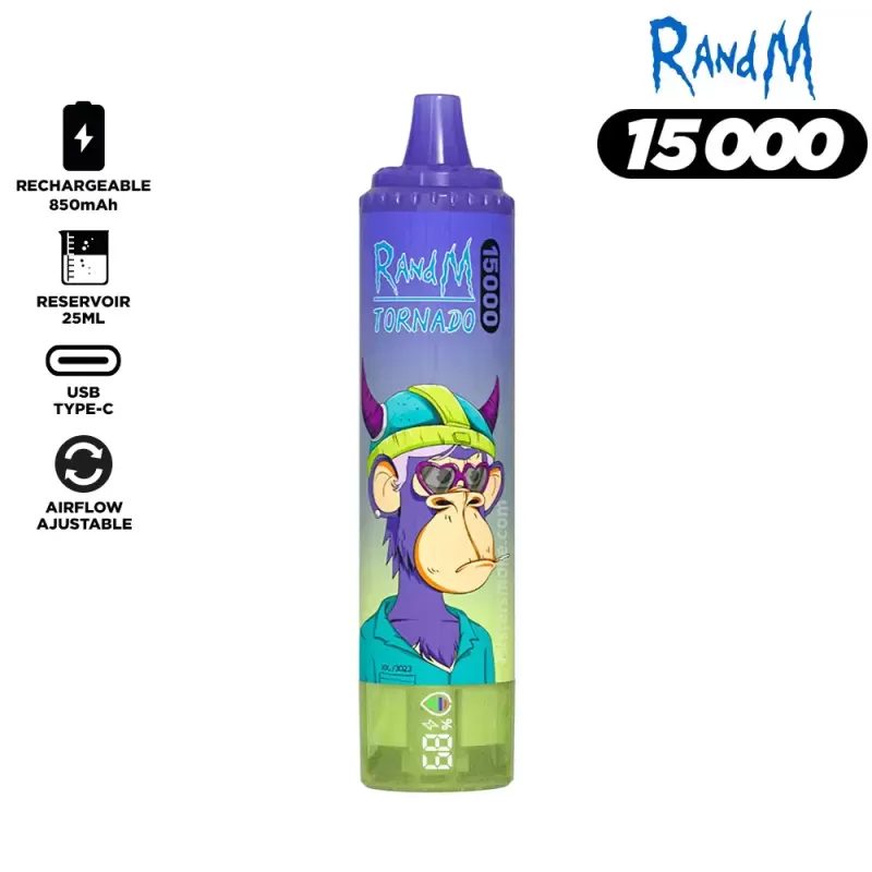 RandM Tornado 15000 Disposable Vape - Image 2