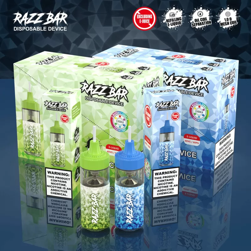 Razz Bar 16000 16K Puffs 20ml Disposable E-cigarette - Image 2