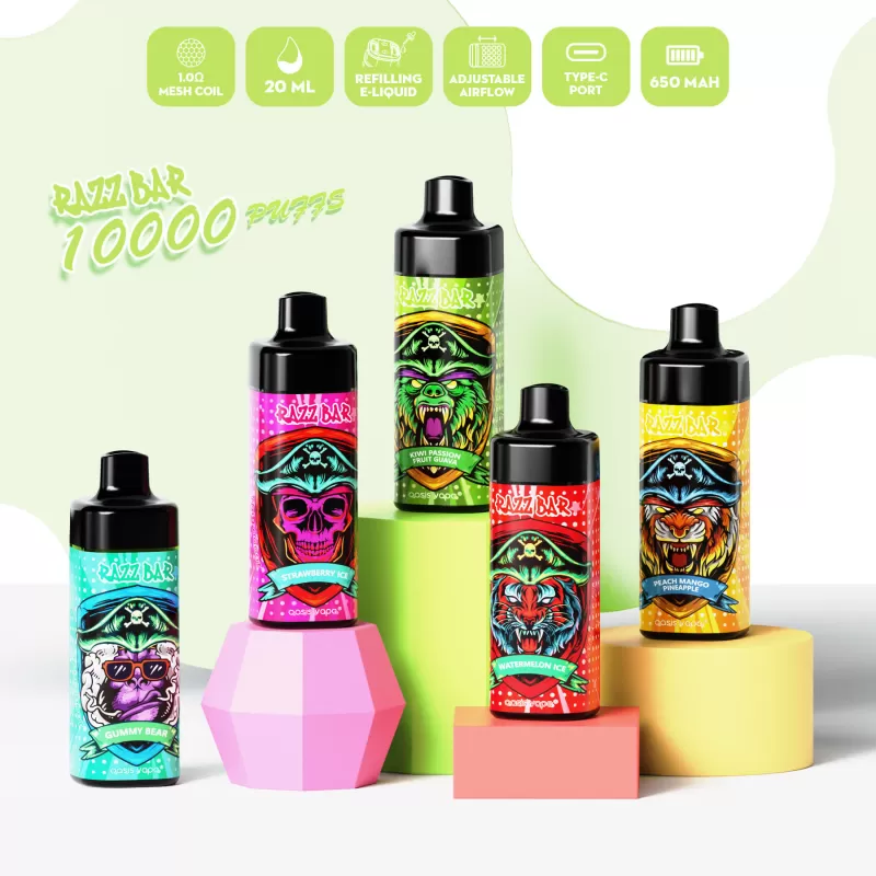 RAZZ BAR 10000 Puffs Rechargeable Vape - Image 2