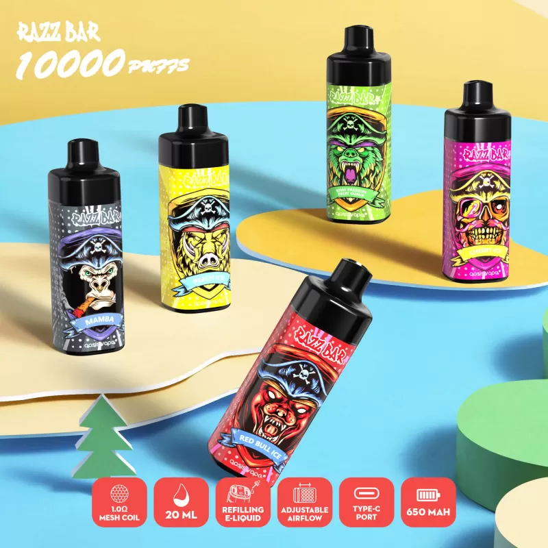 RAZZ BAR 10000 Puffs Rechargeable Vape - Image 3