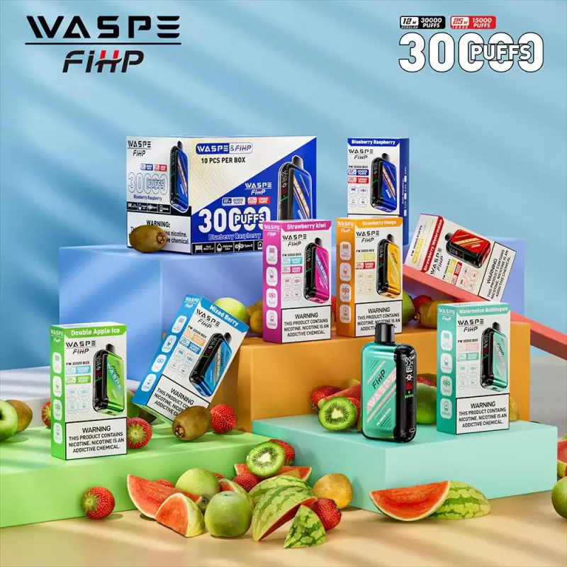 Waspe 30000 30K Puffs LCD Display Disposable Vape