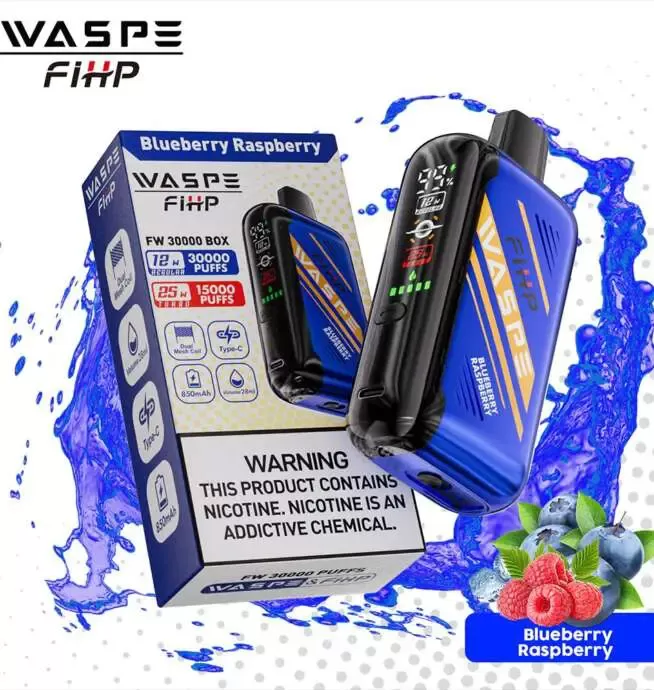 Waspe 30000 30K Puffs LCD Display Disposable Vape - Image 3