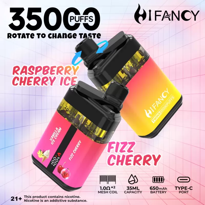HIFANCY TWINS 35000 Puffs Disposable Vape - Image 2