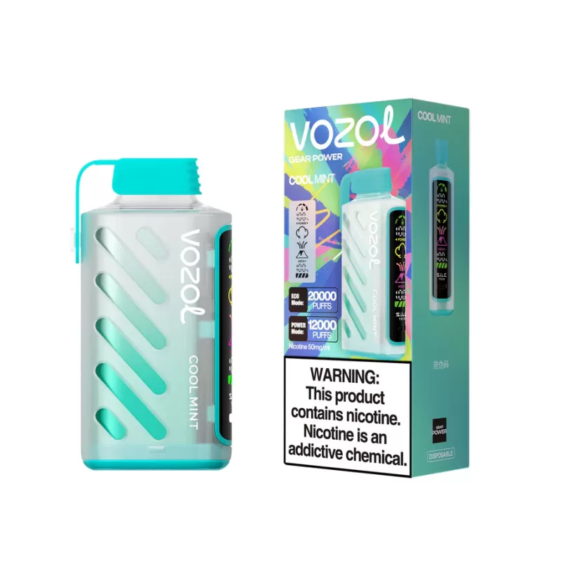 VOZOL Gear Power 20000 Disposable Vape | cool-mint