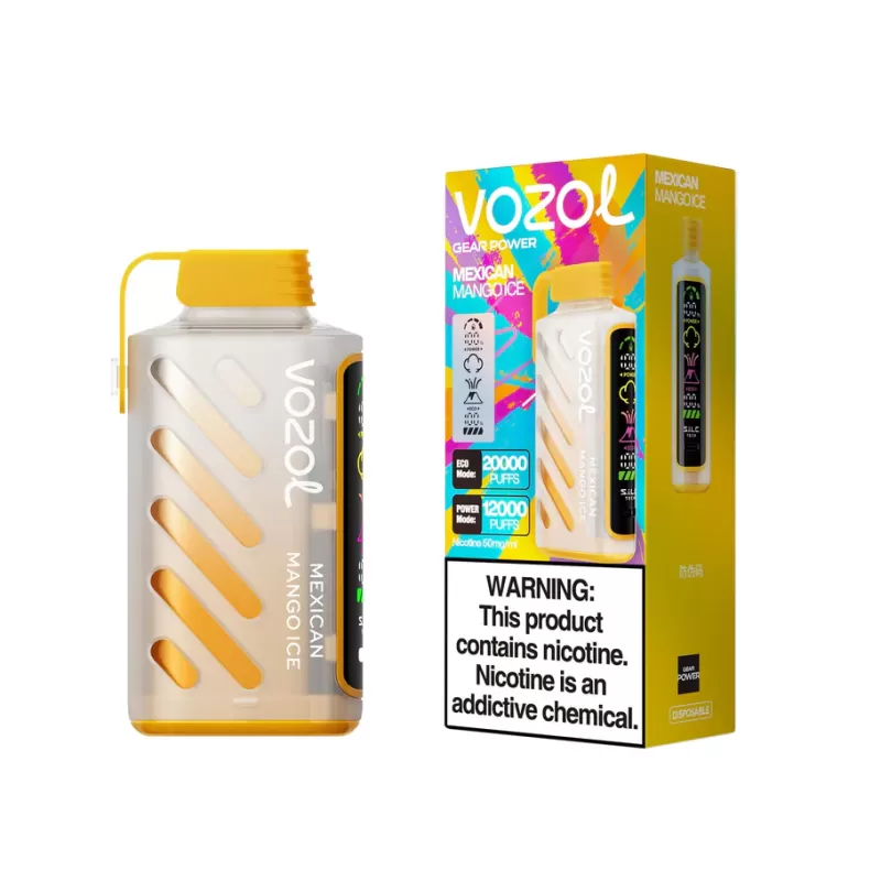 VOZOL Gear Power 20000 Disposable Vape | Mango Ice | 20,000 Puff Device