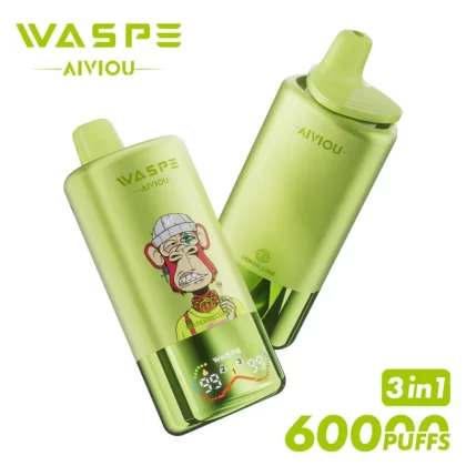 WASPE AIVIOU 60k Puffs Disposable Vape – Triple Flavors
