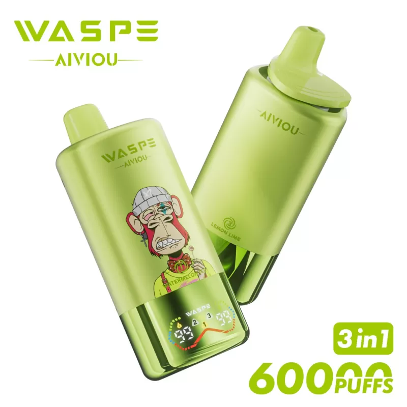 WASPE AIVIOU 60k Puffs Disposable Vape – Triple Flavors