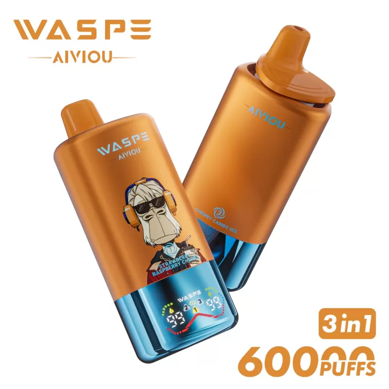 WASPE AIVIOU 60k Puffs Disposable Vape – Triple Flavors - Image 3