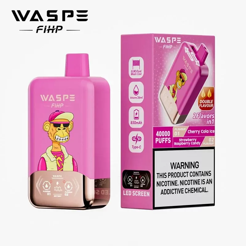 Waspe FIHP 40000 Puffs 40K Disposable Vape Wholesale - Image 3