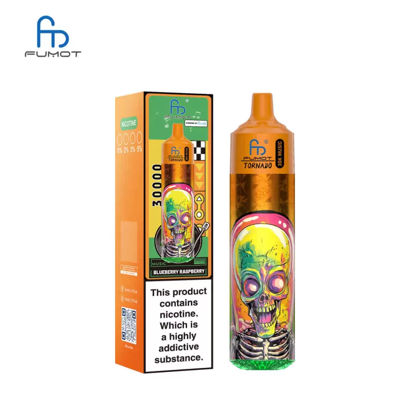 Fumot Tornado 30k Blueberry Raspberry Randm Tornado 30000 Puffs - Image 3