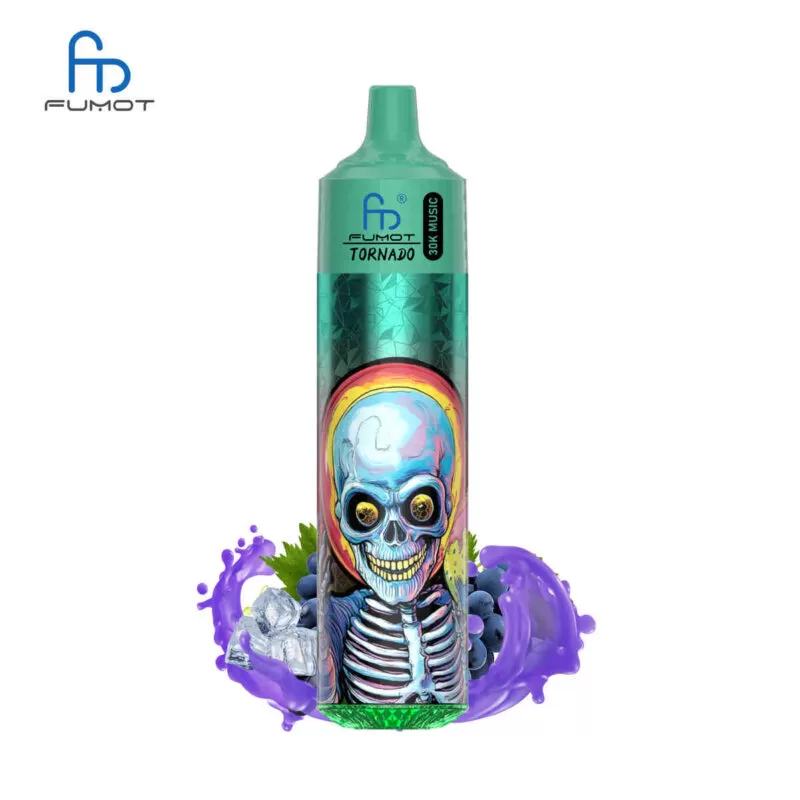 Fumot Tornado 30k Grape Ice Randm Tornado 30000 Puffs