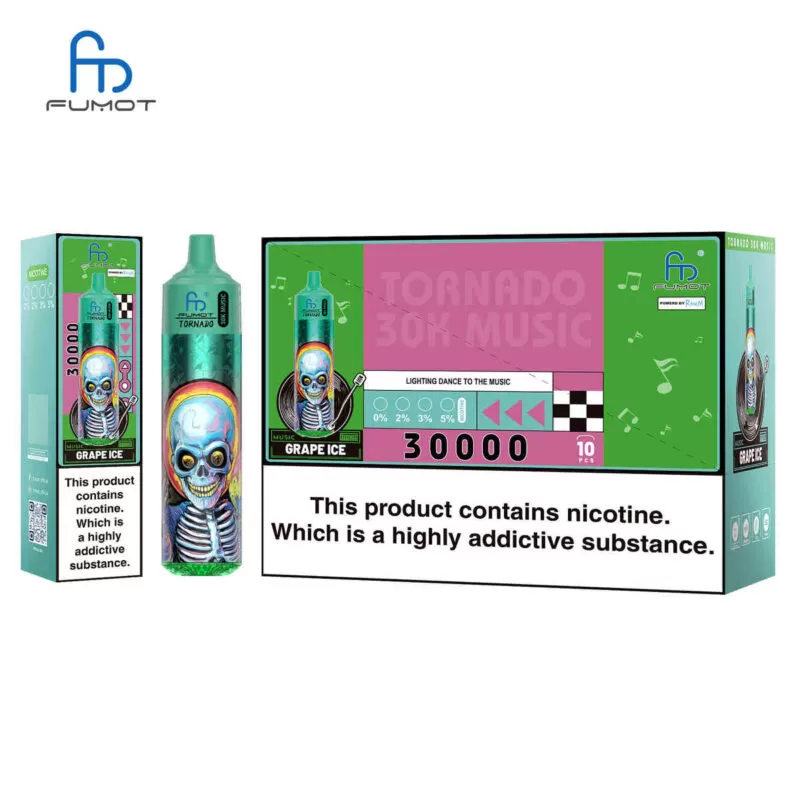 Fumot Tornado 30k Grape Ice Randm Tornado 30000 Puffs - Image 2