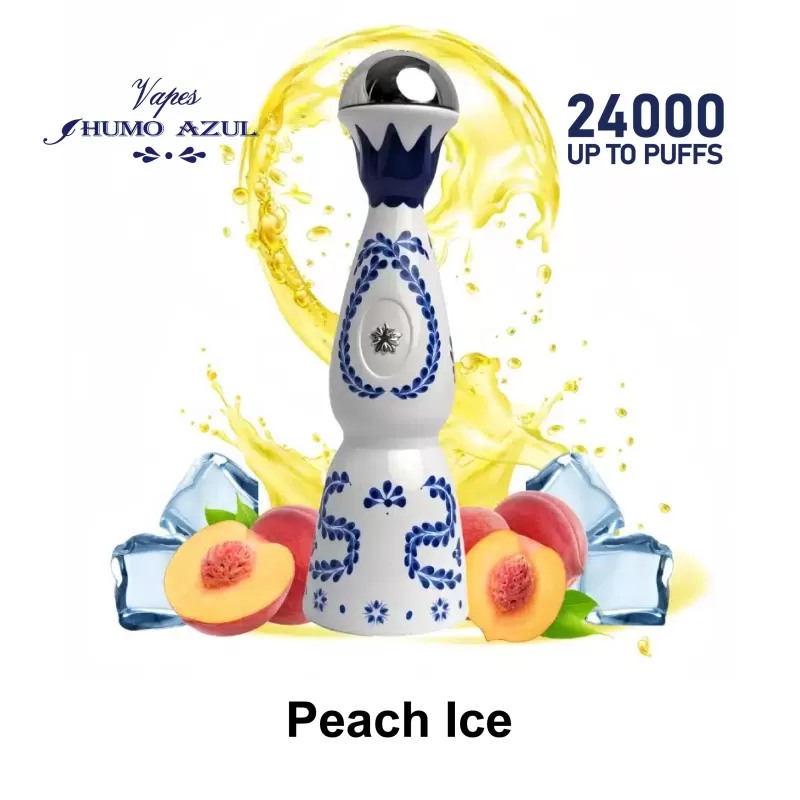Humo Azul 24000 Puffs Disposable Vape – Peach Ice 24k Puff
