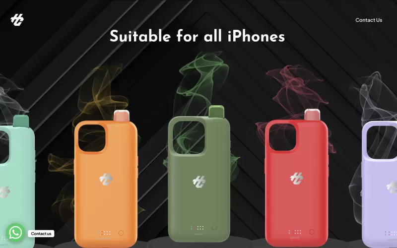 Humo Case iPhone 14 30000 Puffs Disposable Vape